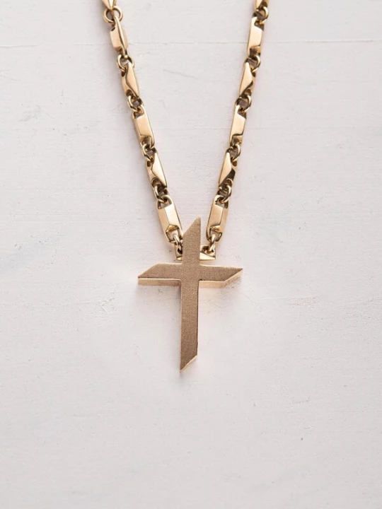 Foto van product REYTEL Hangers 'EX FIDEI' goudgeel