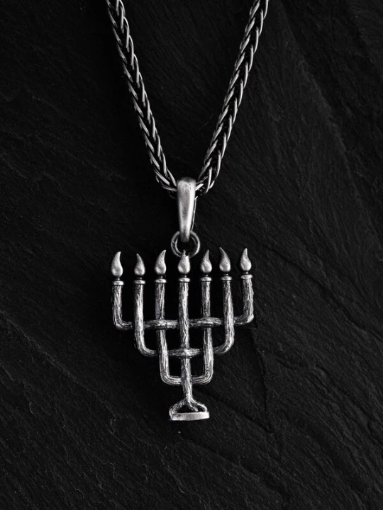 Foto van product REYTEL Hangers 'MENORAH' zilver