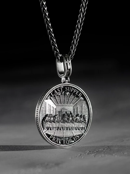 Foto van product REYTEL Hangers 'THE LAST SUPPER' zilver