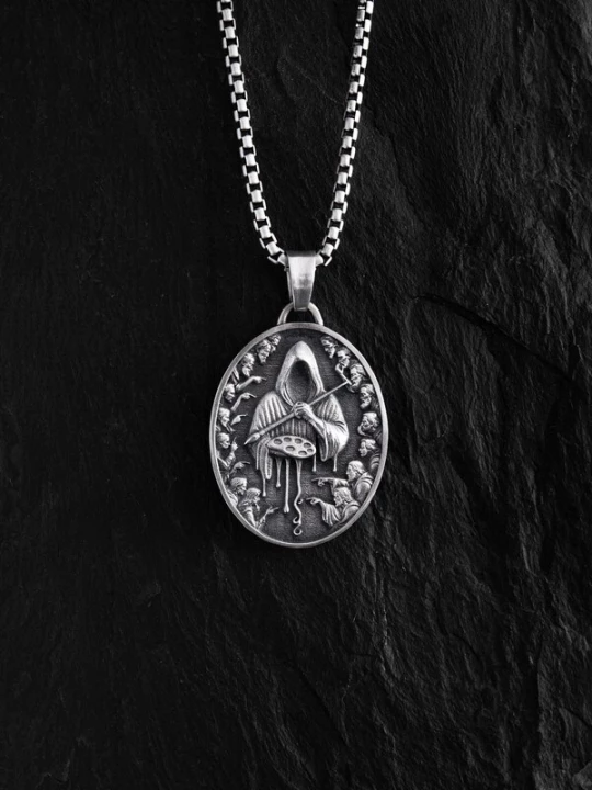 Foto van product REYTEL Hangers 'THE PAINTER OF FATE' zilver
