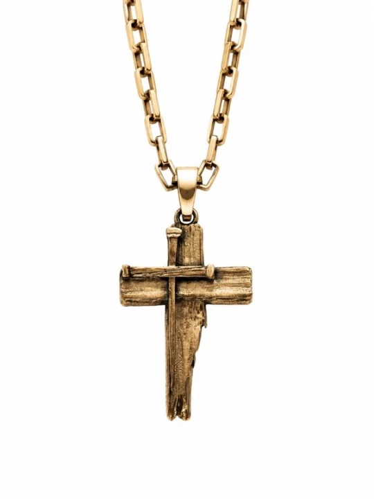 Foto van product REYTEL Hangers 'TITLES CRUCIS' goudgeel