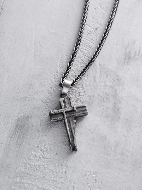 Foto van product REYTEL Hangers 'TITLES CRUCIS' zilver