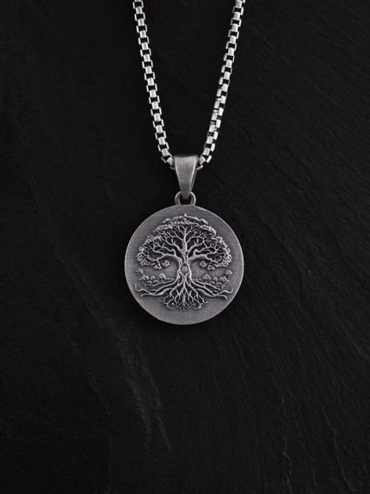 Foto van product REYTEL Hangers 'WORLD TREE OF LIFE' zilver