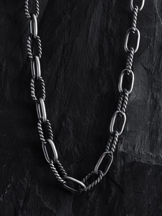 Foto van product REYTEL Ketting 'ANKERWEBEN' zilver