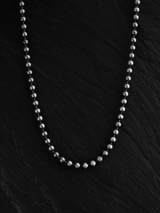 Foto van product REYTEL Ketting 'BALLS' zilver