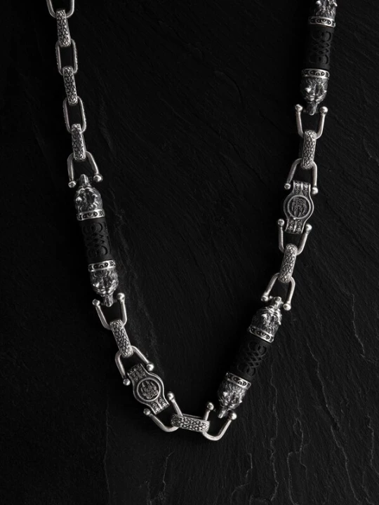 Foto van product REYTEL Ketting 'BEARS' zilver