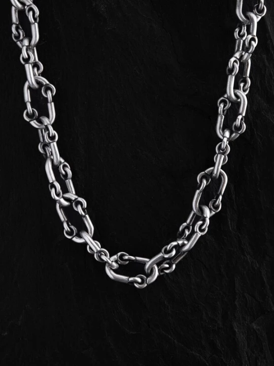 Foto van product REYTEL Ketting 'BEPALING' zilver