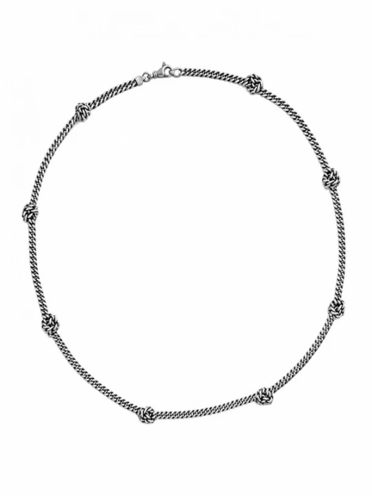 Foto van product REYTEL Ketting 'KNOTEN' zilver