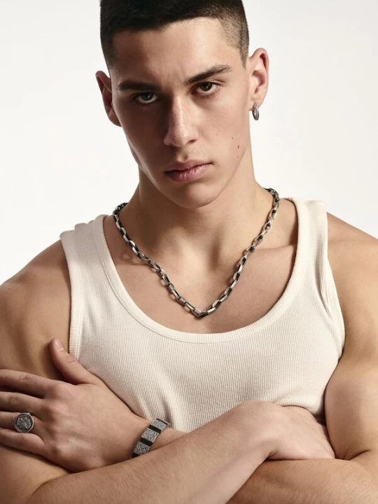 Foto van product REYTEL Ketting 'KRAFTIG' zilver