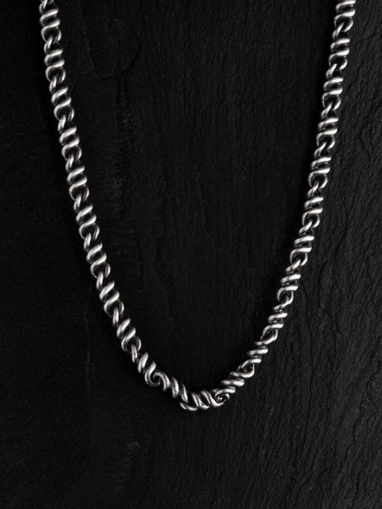 Foto van product REYTEL Ketting 'KRULL' zilver