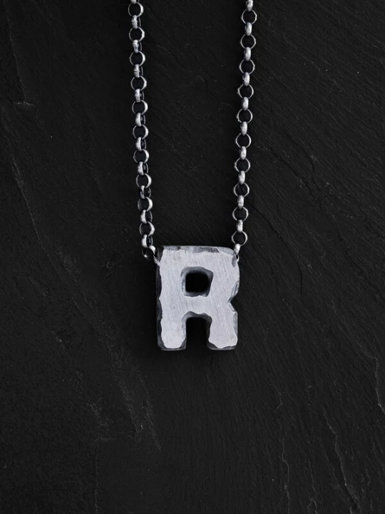 Foto van product REYTEL Ketting 'Letter R' zilver