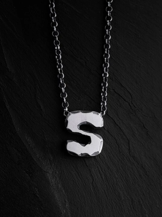 Foto van product REYTEL Ketting 'Letter S' zilver