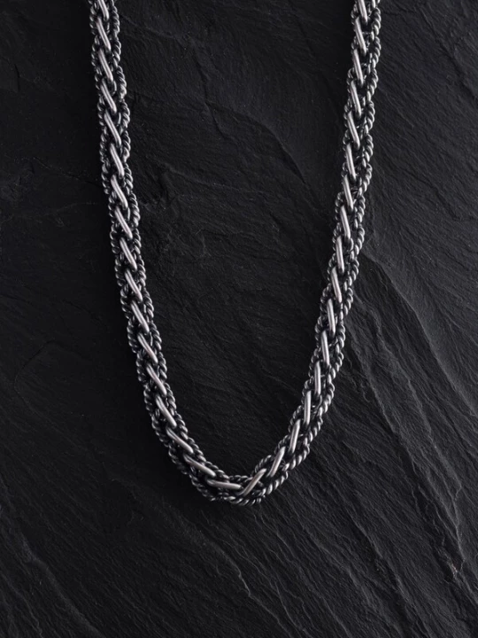 Foto van product REYTEL Ketting 'SPIKE' zilver