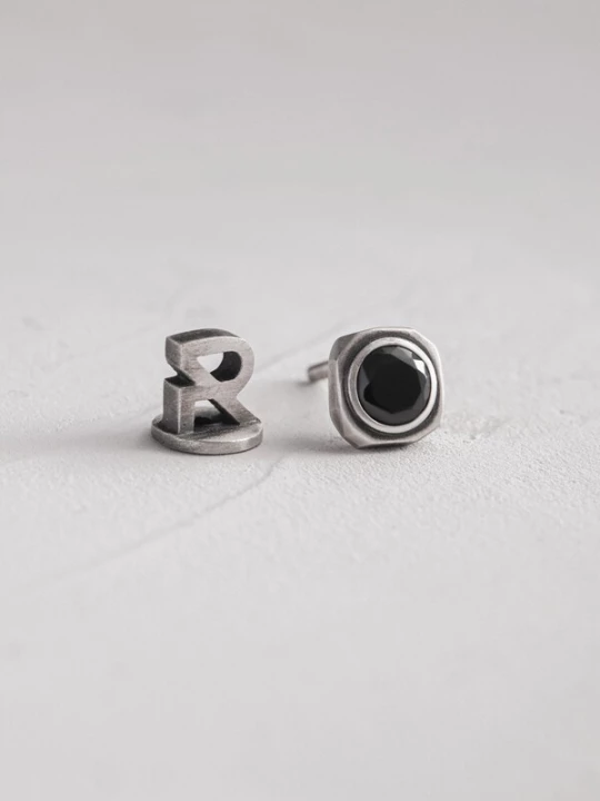 Foto van product REYTEL Oorbel 'AKZENT' zilver