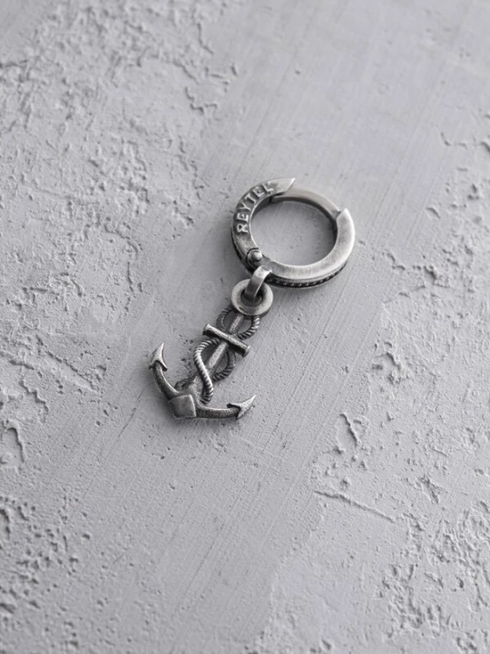 Foto van product REYTEL Oorbel 'ANKER' zilver