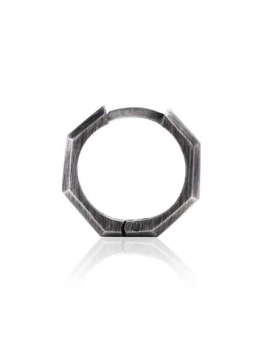 Foto van product REYTEL Oorbel 'BRUTAL' zilver