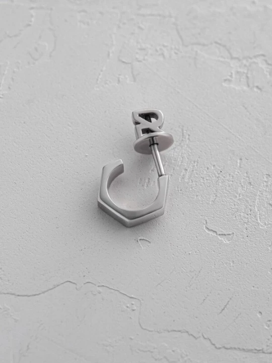 Foto van product REYTEL Oorbel 'EDGES' zilver