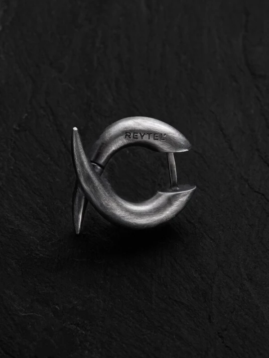 Foto van product REYTEL Oorbel 'FARLIG' zilver