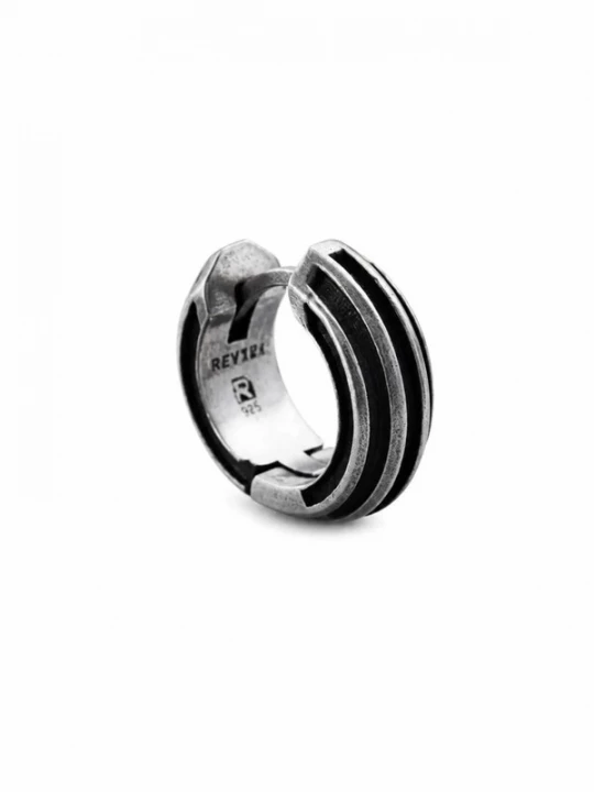 Foto van product REYTEL Oorbel 'FOCUS' zilver