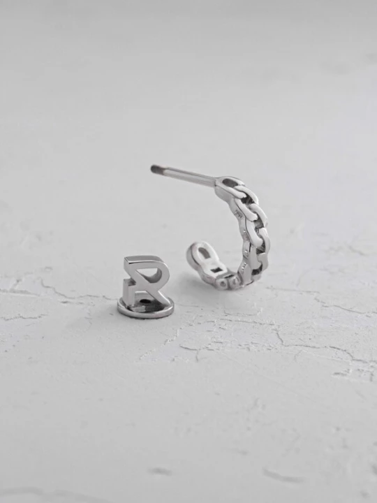 Foto van product REYTEL Oorbel 'KETTE' zilver