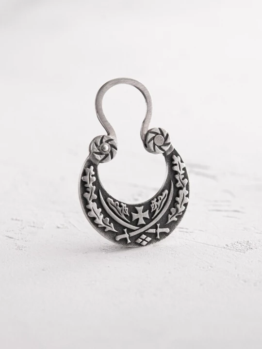 Foto van product REYTEL Oorbel 'SABERS' zilver