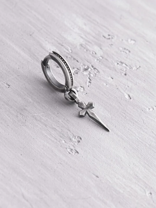 Foto van product REYTEL Oorbel 'VERA CRUX' zilver