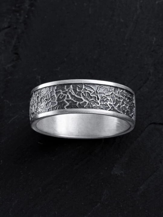 Foto van product REYTEL Ring 'ASTEROID' zilver