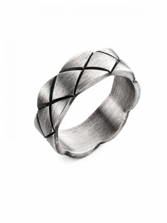 Foto van product REYTEL Ring 'BREUK' zilver