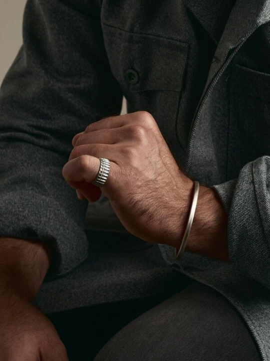 Foto van product REYTEL Ring 'BULLETS OF RETRIBUTION' zilver