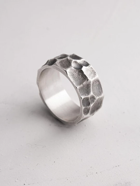 Foto van product REYTEL Ring 'CARVER' zilver