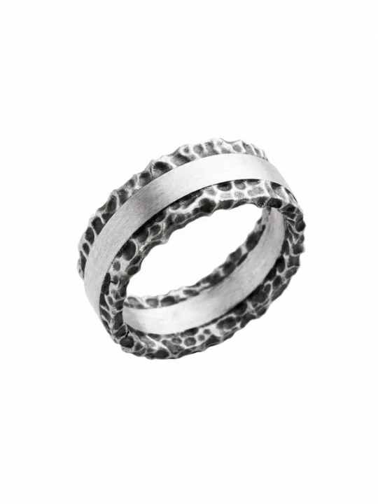 Foto van product REYTEL Ring 'HEMMET' zilver