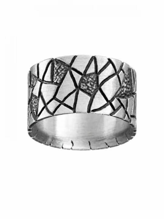 Foto van product REYTEL Ring 'ICEBERG' zilver