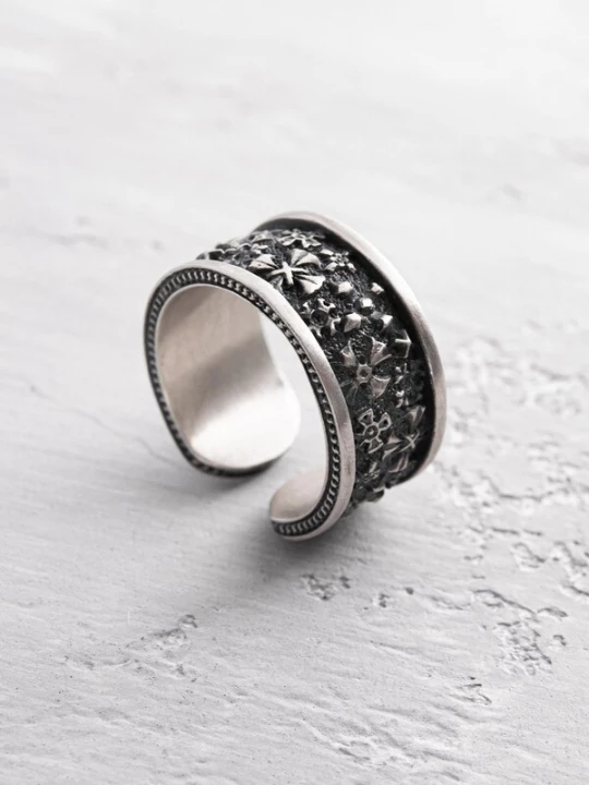 Foto van product REYTEL Ring 'MALTESE' zilver