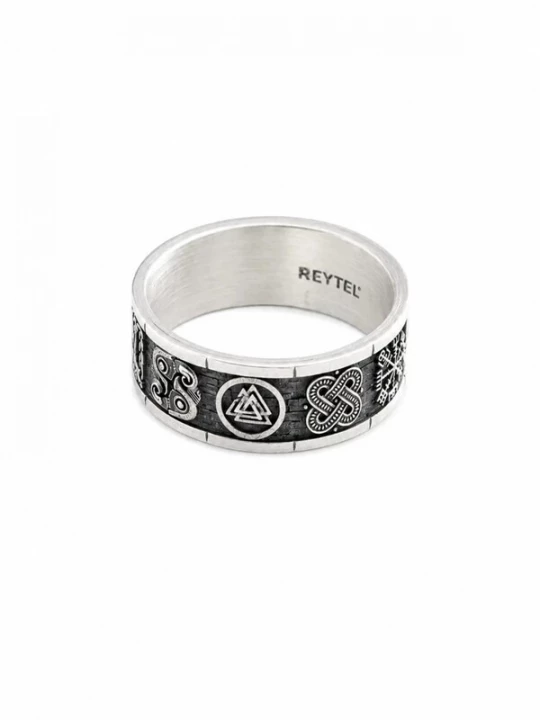 Foto van product REYTEL Ring 'NORDIC LEGACY' zilver