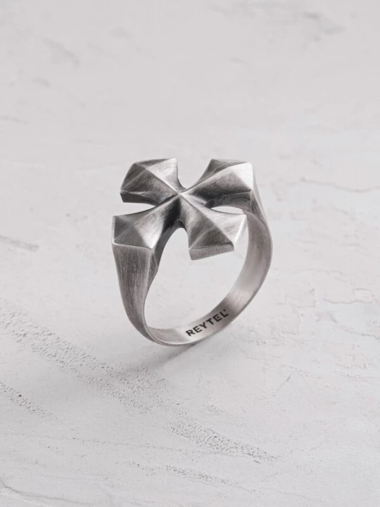 Foto van product REYTEL Ring 'PATTÉE' zilver