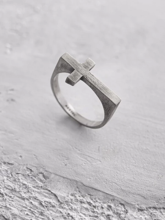 Foto van product REYTEL Ring 'PONS FIDEI' zilver