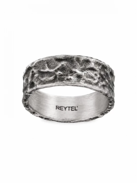 Foto van product REYTEL Ring 'RELIEF' zilver