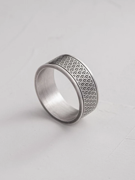 Foto van product REYTEL Ring 'SKALLER' zilver