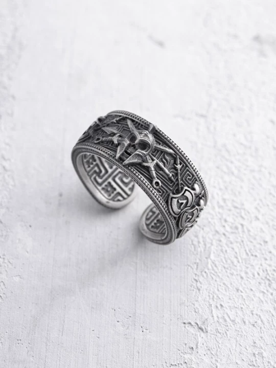 Foto van product REYTEL Ring 'SPARTA' zilver