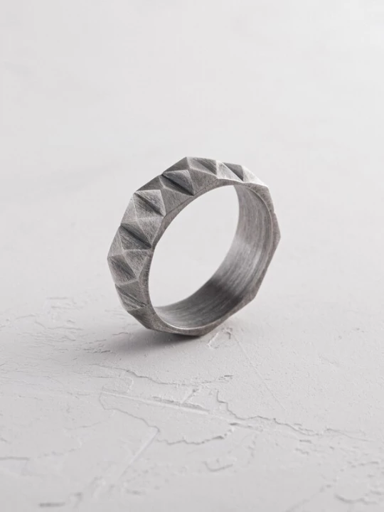 Foto van product REYTEL Ring 'SPECULAR' zilver