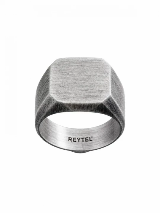 Foto van product REYTEL Ring 'Stempel' zilver