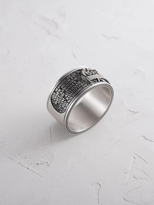 Foto van product REYTEL Ring 'THE LAST SUPPER' zilver