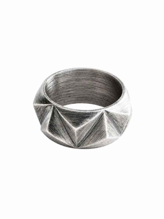 Foto van product REYTEL Ring 'Triedre' zilver