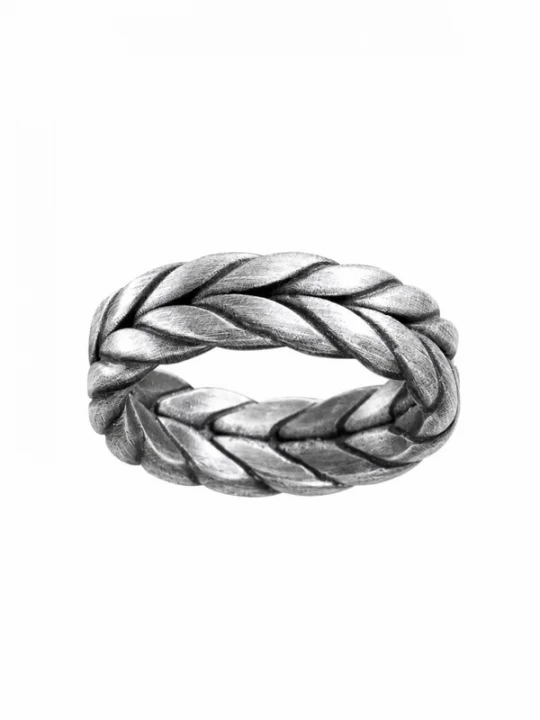 Foto van product REYTEL Ring 'TRITICUM' zilver