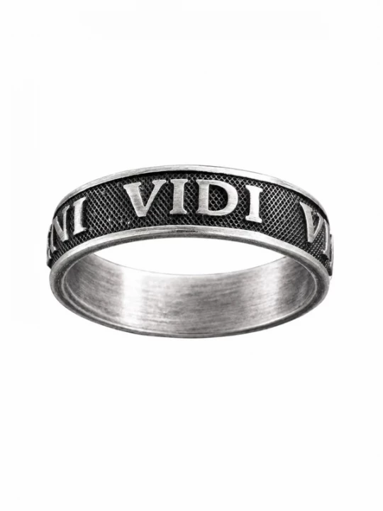 Foto van product REYTEL Ring 'VENI VIDI VICI' zilver