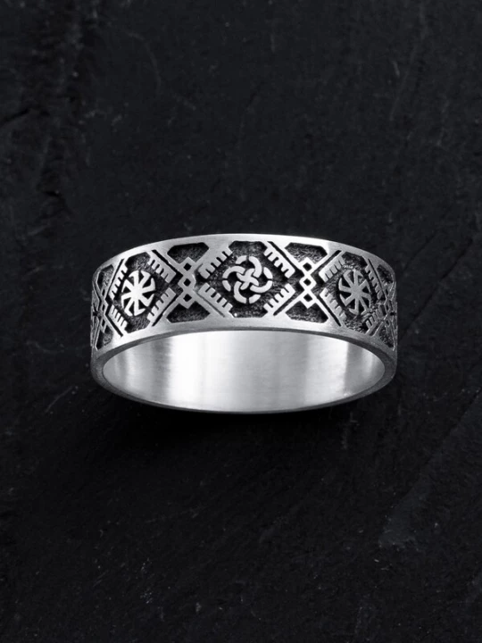 Foto van product REYTEL Ring 'VYSHYVANKA -LADI' zilver