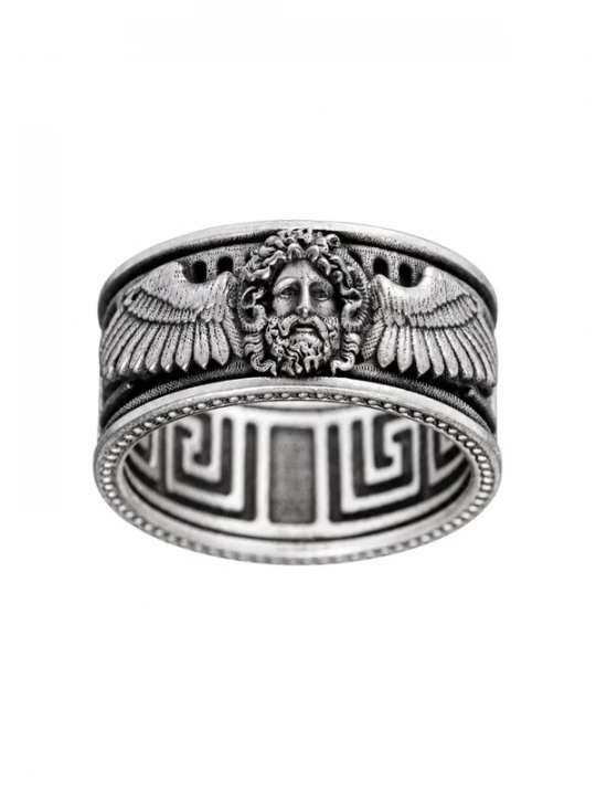 Foto van product REYTEL Ring 'ZEUS - GREEK GOD' zilver