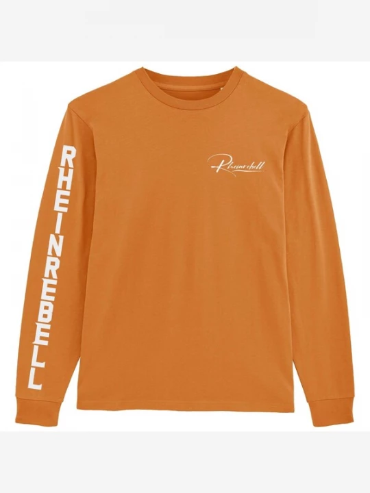 Foto van product Rheinrebell Shirt 'Longsleeve Day Fall' oranje