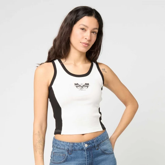 Foto van product Ribbed Tank Top Felicious wit