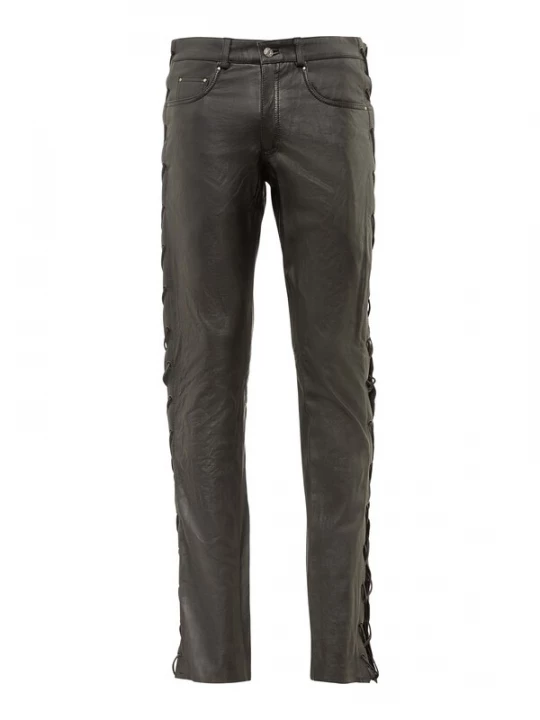 Foto van product RICANO Broek 'Cow Waxy' zwart